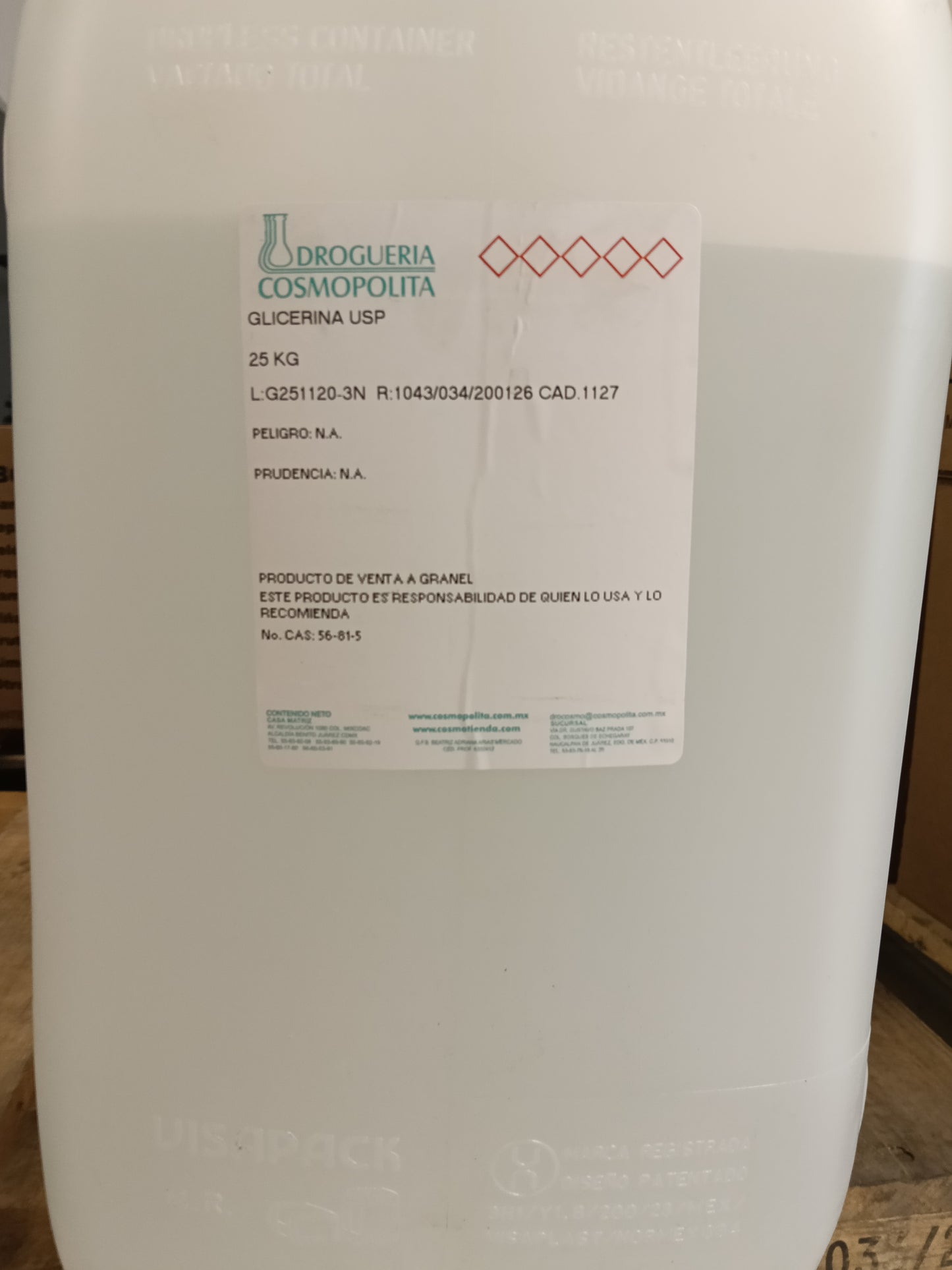 GLICERINA (LITRO)